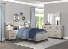 Load image into Gallery viewer, Zephyr Light Grey Bedroom Collection