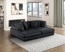 Load image into Gallery viewer, Traverse Black Modular Sectional Collection