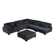 Load image into Gallery viewer, Traverse Black Modular Sectional Collection