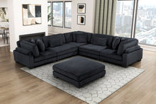 Load image into Gallery viewer, Traverse Black Modular Sectional Collection