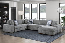 Load image into Gallery viewer, Raife 4 Pc. Sleeper Sectional Collection