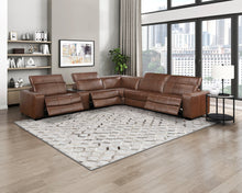 Load image into Gallery viewer, Sutton Power Reclining Leather Sectional Collection