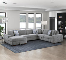 Load image into Gallery viewer, Raife 4 Pc. Sleeper Sectional Collection
