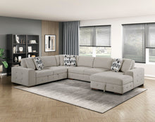 Load image into Gallery viewer, Raife 4 Pc. Sleeper Sectional Collection
