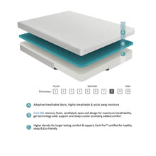 Load image into Gallery viewer, Altair 8" Gel Memory Foam Mattress
