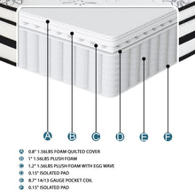 Load image into Gallery viewer, Vela 12" Hybrid Mattress

