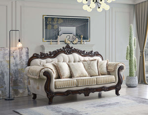 Alexandria Cream Living Room Collection