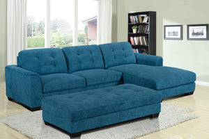 Boston Blue Sectional Collection