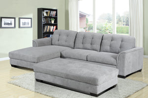 Boston Grey Sectional Collection