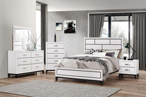 Davi White Bedroom Collection