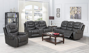 Magnus Grey Power Reclining Living Room Collection