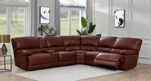 Load image into Gallery viewer, Napa Power Reclining Leather Sectional
