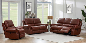 Portofino II Power Reclining Leather Living Room Collection