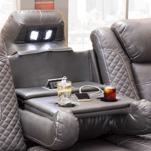 Load image into Gallery viewer, Targa Power Reclining Leather Living Room Collection
